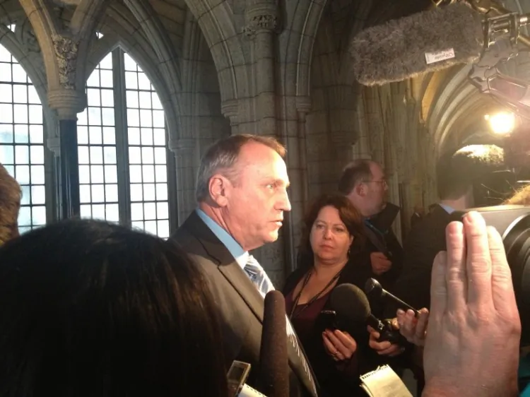 Aboriginal Affairs Minister John Duncan has resigned due to having written a letter to a tax judge on behalf of a constituent. (Matthew Little/The Epoch Times)