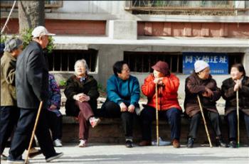 The number of seniors is climbing in China. A young couple born in the 80s are the sole caregivers of four aging parents.  (Getty Images)