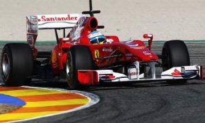 Ferrari Leads in Final Day of Formula One Testing at Valencia