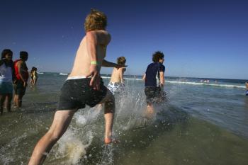 Boys are dropping out of school at a faster rate than girls and experts are saying the sheer 'physicality' of boys needs to be directed in a more structured way at school. (Sergio Dionisio/Getty Images )