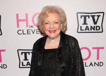 Betty White reminisced over her time spent on the 'Golden Girls' this week. (Bryan Bedder/Getty Images)