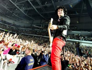 Billie Joe Armstrong is slated to appear for one week in the 'American Idiot' rock musical starting Tuesday. (Stefan Simonsen/AFP/Getty Images)