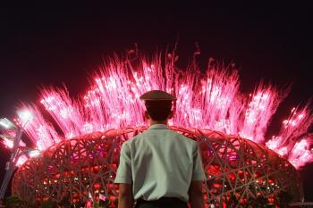 The Bird's Nest is shadowed by safety concerns. (AFP/Getty Images) The Bird's Nest is shadowed by safety concerns. (AFP/Getty Images)
