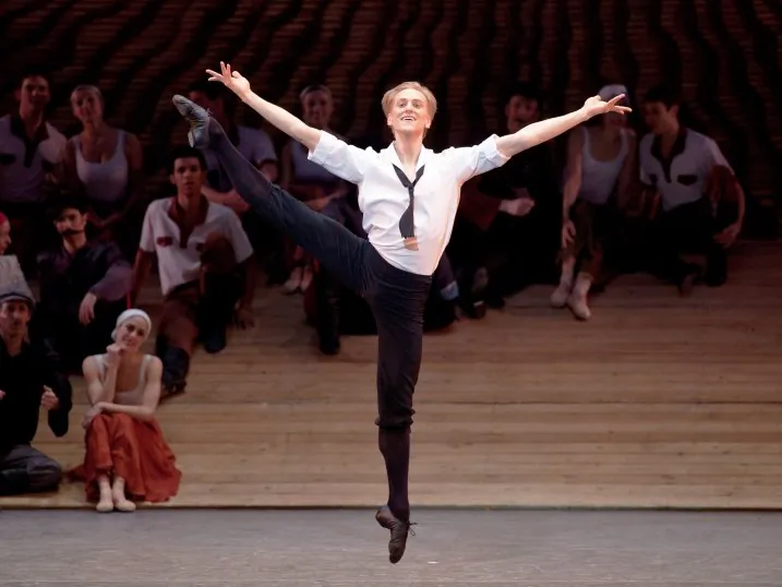 A scene from American Ballet Theatre's “The Bright Stream.” (Rosalie O’Connor)