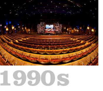 The breathtakingly beautiful ceiling graces the Capitol's auditorium. (Courtesy of Capitol Theatre Management Pty Limited) The breathtakingly beautiful ceiling graces the Capitol's auditorium. (Courtesy of Capitol Theatre Management Pty Limited)