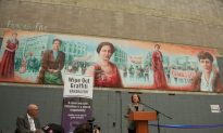 Famous Five Honoured in Edmonton Mural