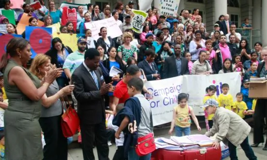 Children Ask Bloomberg to Restore Their Funds