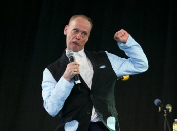 Director John Waters speaks onstage during day two of the Coachella Valley Music & Arts Festival 2010 held at the Empire Polo Club on April 17, 2010 in Indio, California. (Trixie Textor/Getty Images)