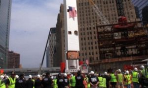 Last Column of WTC Wreckage Moved to Resting Place