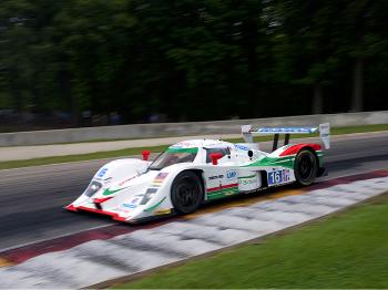 The Dyson Lola-Mazda ran flawlessly all day but couldn't repeat its Mid-Ohio win. (Courtesy of Regis Lefebure/Dyson Racing)