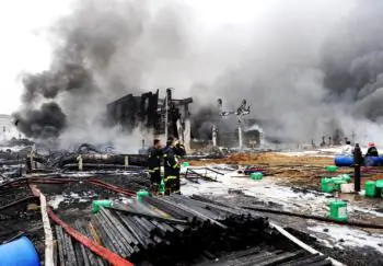 Huge Pipeline Explosion in Northeastern China Causes Oil Spill