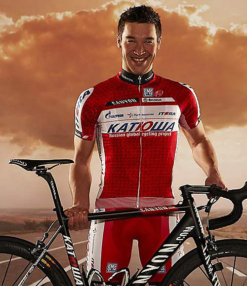 Katusha’s Denis Galimzyanov admitted to using the banned substance EPO to improve his cycling performance. katushateam.com