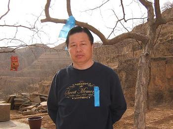 Gao Zhisheng at his childhood home in 2007, prior to his arrest and torture.  (The Epoch Times)