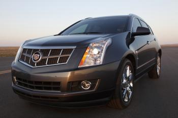 The 2011 Cadillac SRX, one of the models of GM cars being recalled due to seatbelt issues. (Courtesy of GM)