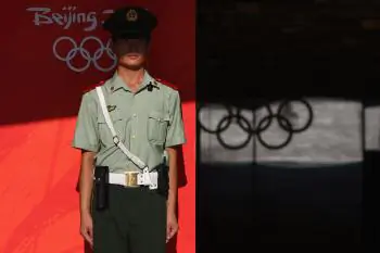 Human Rights Watch say the Chinese authorities have consistently violated their Olympics-related human rights commitments. (Andrew Wong/Getty Images)