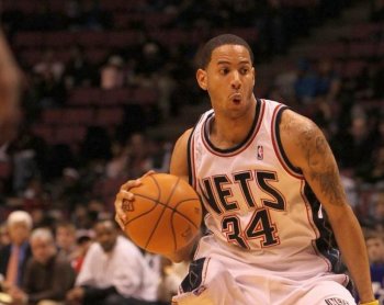 Devin Harris led the New Jersey Nets over the Washington Wizards on Thursday with 29 points. (Al Bello/Getty Images)