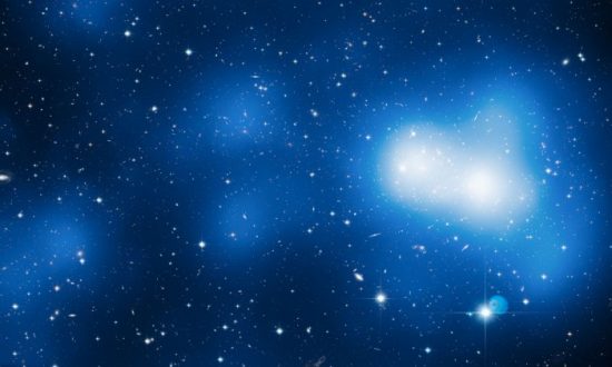 Vast Dark Matter Filament Studied in 3D