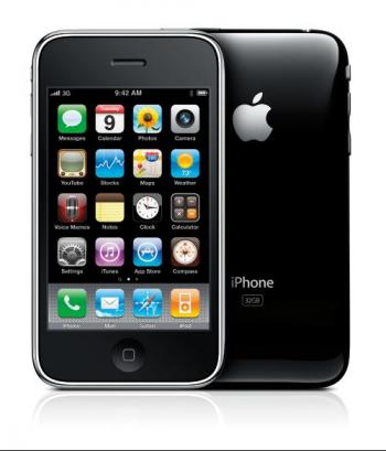 The iPhone 3GS.   (Courtesy of Apple)