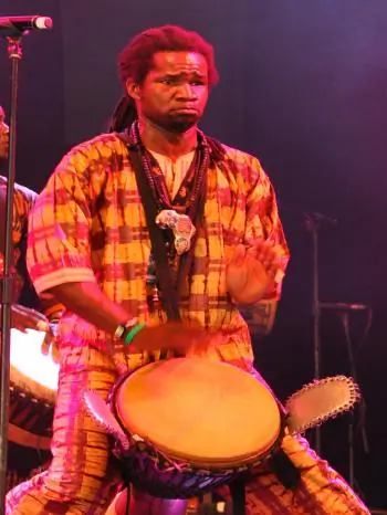 Kalifa Conte at WOMAD (Courtesy of Pete Hodge)