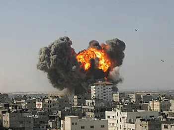 Israeli Forces Push Deeper Into Gaza Strip
