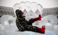 Kyiv, Ukraine Unveils an Ice Sculpture Park: Photos