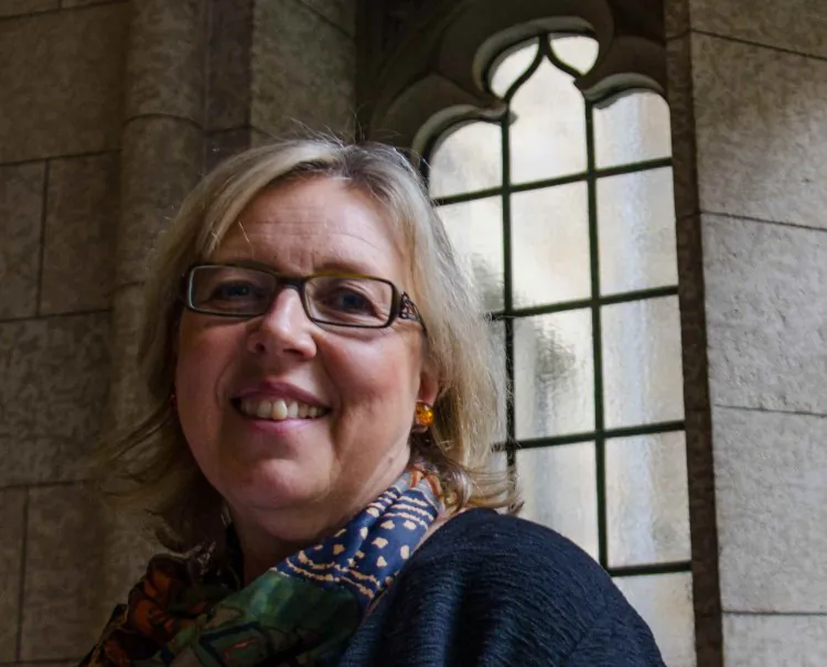 Green Party Leader Elizabeth May said she cannot understand why some MPs find it so hard to admit that China is run by an authoritarian regime. (Matthew Little/The Epoch Times)