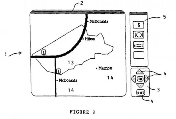 microsoft google drawing patent