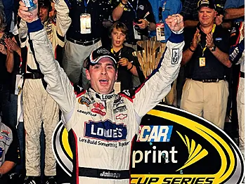 Johnson Sets Record With Fourth Straight NASCAR Championship