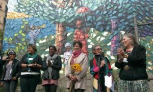 Mural Restoration Brightens Harlem