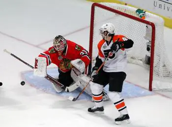 Chicago Blackhawks Barely Survive Philadelphia Flyers Onslaught