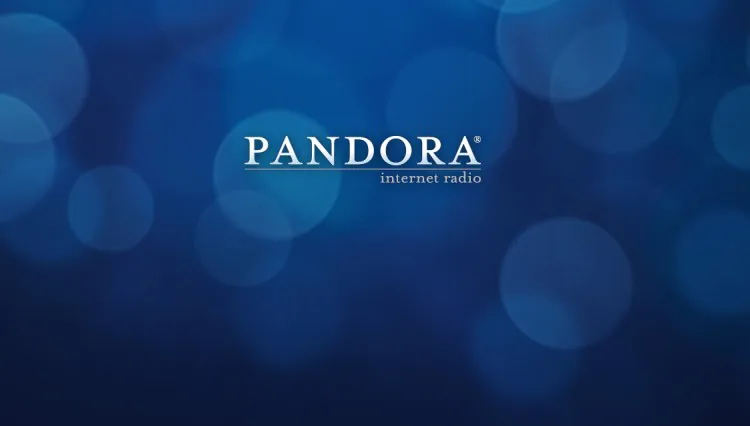 Screenshot from Pandora.com