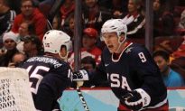 U.S. Olympic Men’s Hockey Team Squeaks by Swiss