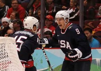 U.S. Olympic Men’s Hockey Team Squeaks by Swiss
