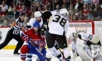 Fleury Shuts Out Canadiens as Pens Take Series Lead
