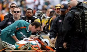 Miami Dolphin Pat White Suffers Concussion
