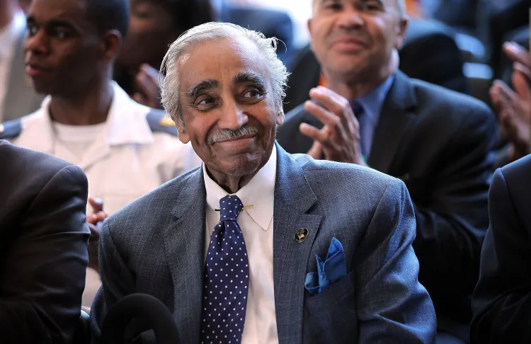 Rep. Charles Rangel on June 27 on Capitol Hill in Washington. (Alex Wong/Getty Images)