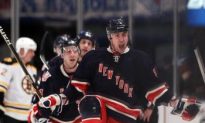Rangers Shock Bruins With Late Game Surge