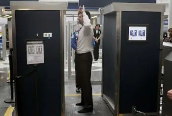 Antiterrorism Body Scanner Trial Begins in Japan