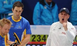 U.S. Olympic Men's Curling Team Squeaks by Sweden 8—7