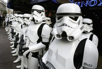 'Star Wars' in 3D: The legendary film series is slated to get a 3D overhaul with the first revamped film set for release in 2012. (Chris Jackson/Getty Images)