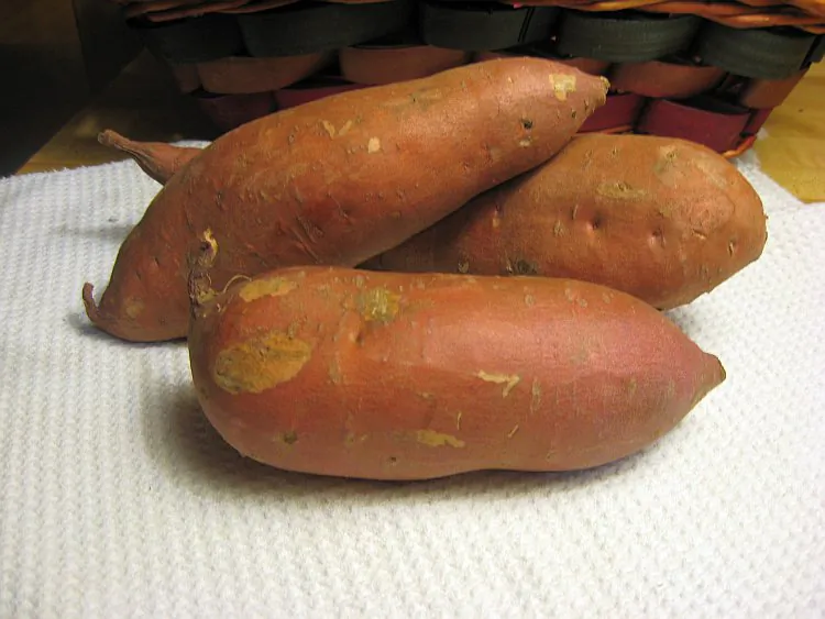 A sweet potato is delicious and nutritious. (Maureen Zebian/The Epoch Times)