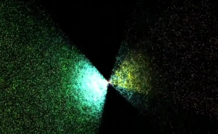 YouTube screenshot of the known universe from the Digital Universe Atlas at the American Museum of Natural History. (The Epoch Times)