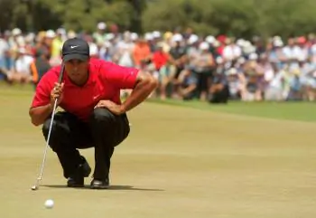Tiger Woods Wins In Auz