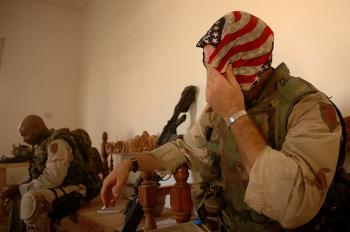 TOILS OF WAR: Photojournalist Ashley Gilbertson began his career as a war-photographer in Iraq in 2003 with front page news in mind. He says he began thinking beyond the newspaper at the Samara Offensive in 2004 to 'things that might be more representative of the war in the future,'said Gilbertson. (Photo by Ashley Gilbertson) TOILS OF WAR: Photojournalist Ashley Gilbertson began his career as a war-photographer in Iraq in 2003 with front page news in mind. He says he began thinking beyond the newspaper at the Samara Offensive in 2004 to 'things that might be more representative of the war in the future,'said Gilbertson. (Photo by Ashley Gilbertson)