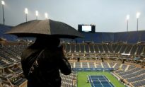 Rain Delay at US Open Men’s Final as Nadal leads Djokovic in Second Set