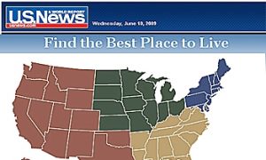 Web Site Tracks Best Place to Live in America