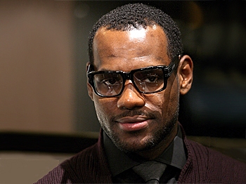 FILM STAR: Basketball phenom LeBron James will be featured in an upcoming film. (Michael Loccisano/Getty Images)