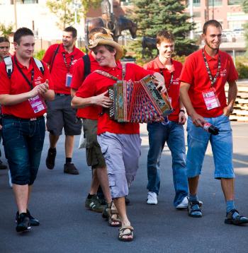 Austrian competitors in the WorldSkills Competition enjoying their visit to Calgary. (WorldSkills Calgary 2009) Austrian competitors in the WorldSkills Competition enjoying their visit to Calgary. (WorldSkills Calgary 2009)