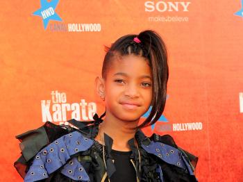 Willow Smith attends 'The Karate Kid' premiere on July 21, 2010 in Madrid, Spain. (Carlos Alvarez/Getty Images)