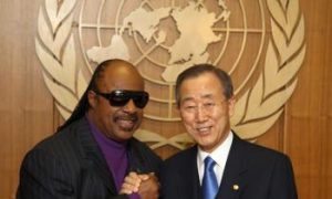 Stevie Wonder Named Latest United Nations Messenger Of Peace